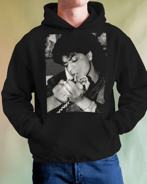 SRK printed hoodie