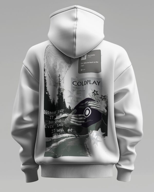 Coldplay: The scientist Hoodie - Image 3
