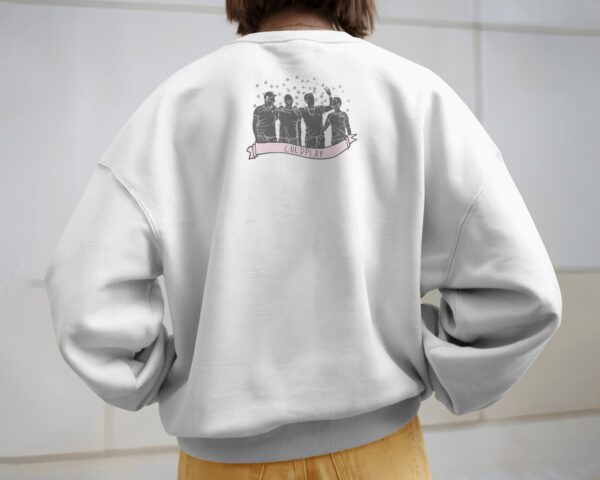 Coldplay Universe Oversized Sweatshirt - Image 6