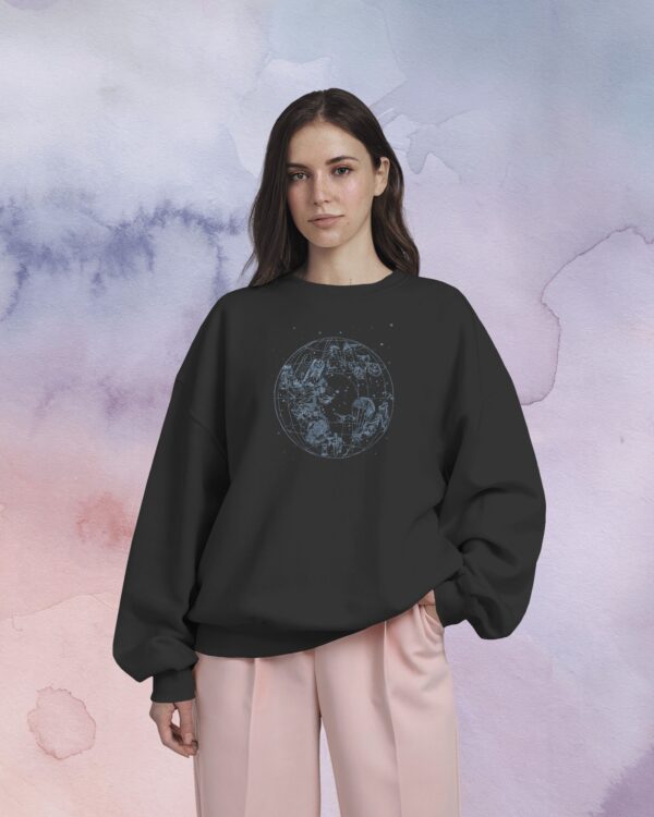Paradise Coldplay Oversized Sweatshirt - Image 2