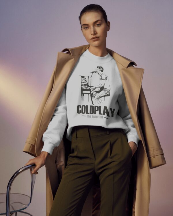 Coldplay: The Scientist oversized sweatshirt - Image 5