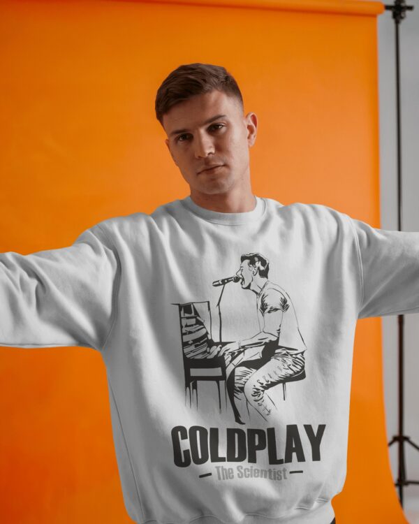 Coldplay: The Scientist oversized sweatshirt - Image 3
